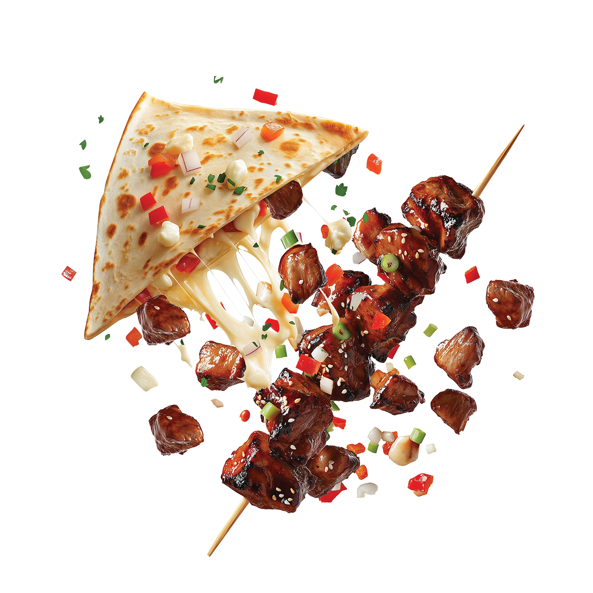 Korean BBQ Quesadillas