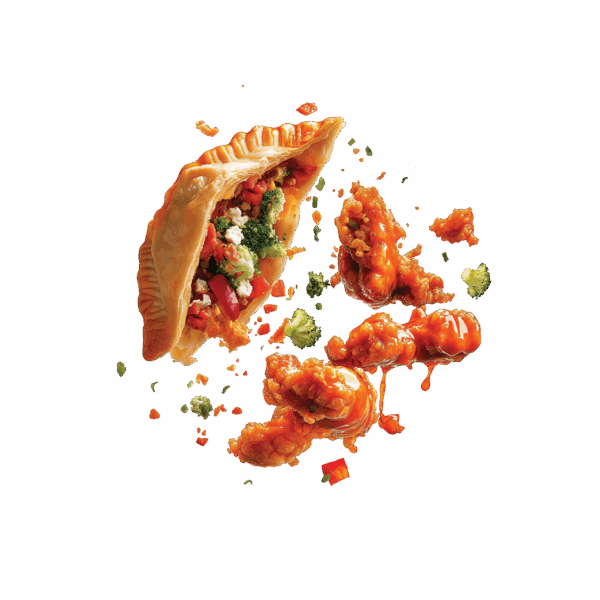 General TSO’s Chicken Empanadas