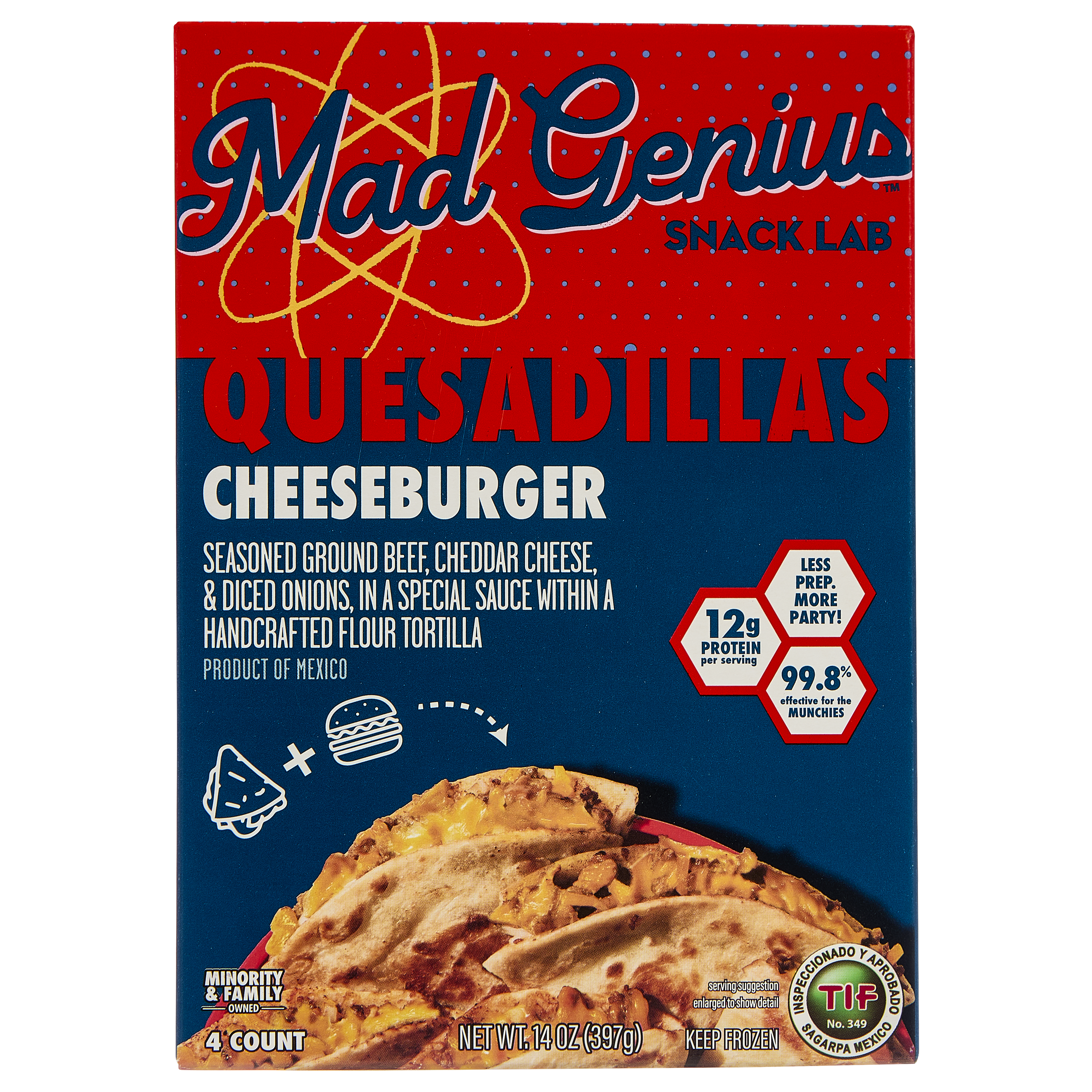 Cheeseburger Quesadillas