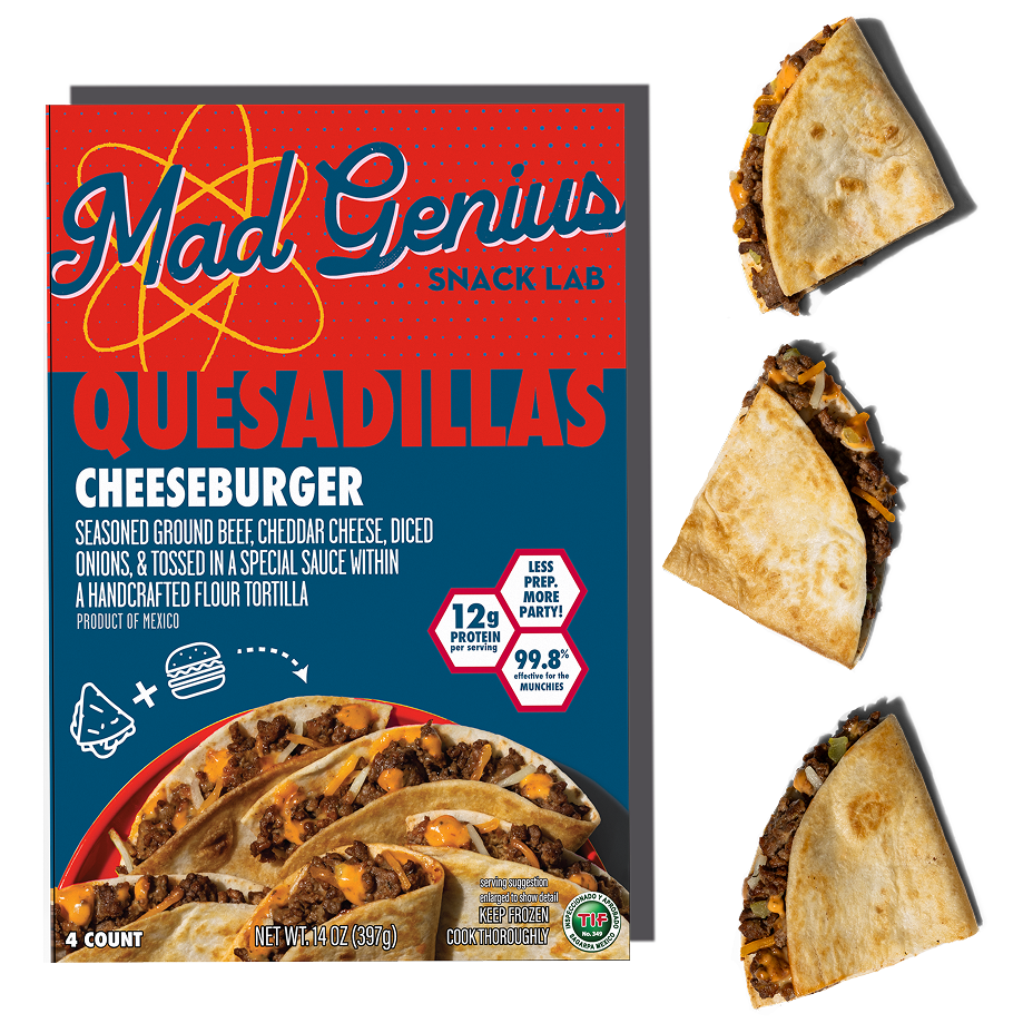 Cheeseburger Quesadillas