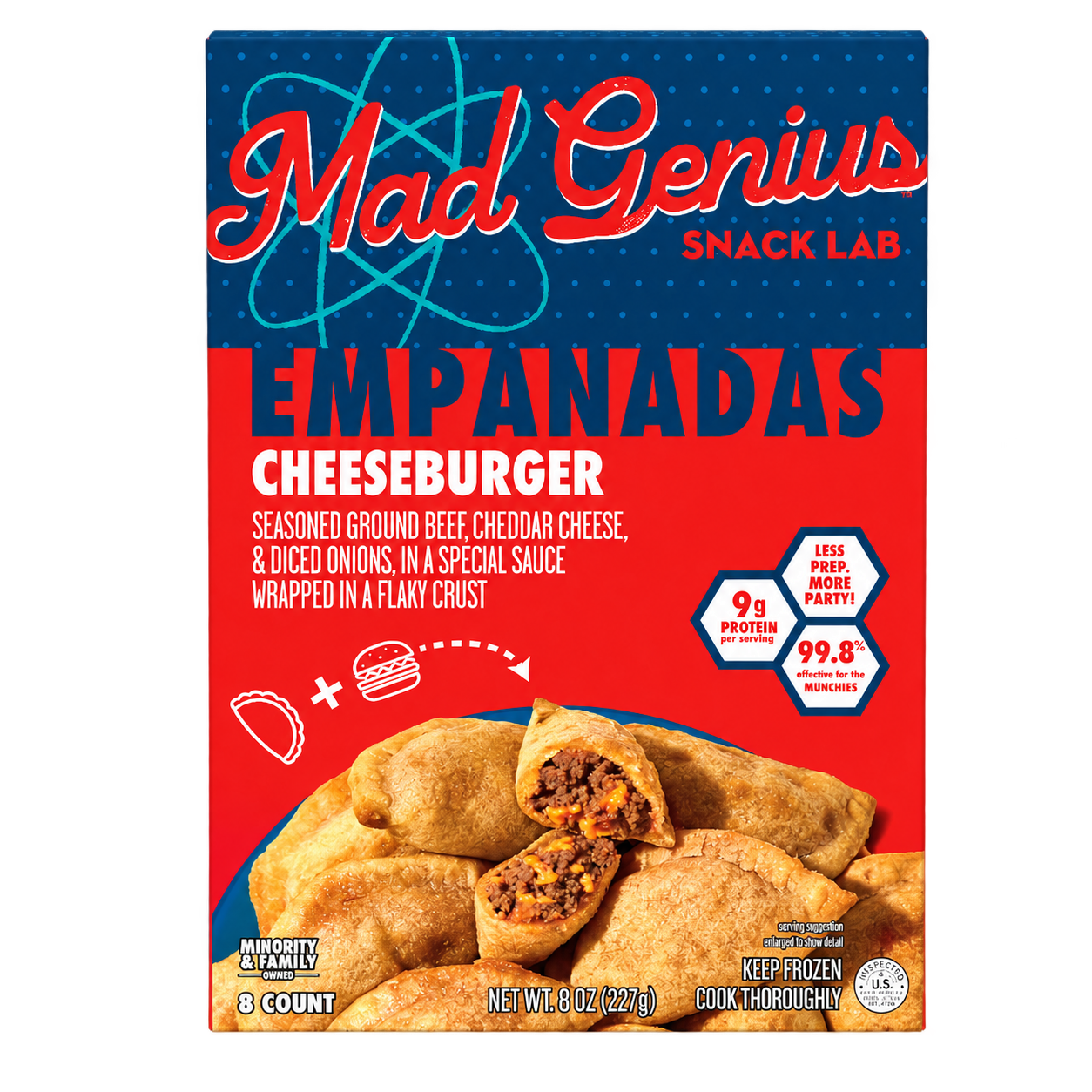 Cheeseburger Empanadas